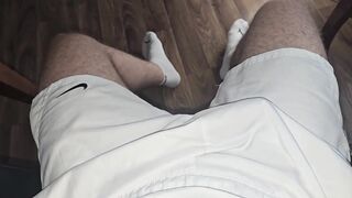 PhantomGentX White Puma Sock Domination! Muscular Master Commands your Sniff, Suck & Worship his White Socks