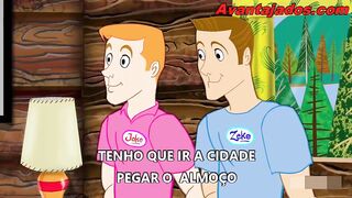 Gay Porn Actor Enjoys a Hot Orgy