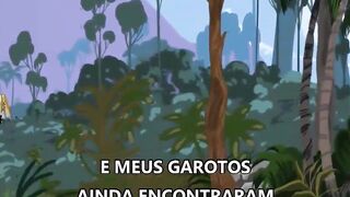 There's gay sex in the jungle in the army.