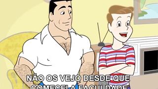 Orgy at Home with Gay Twinks