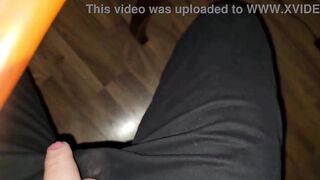 Hot Silent Neighbor Edging by Muscular PhantomGentX! He moans and jerks with English Subs - Solo Masturbation