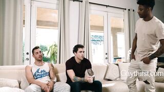 2 Straight Guys Get Horny Looking At Porn & Call In The Gay Neighbor To Get Them Off.. That Isnt, Gay Right> |