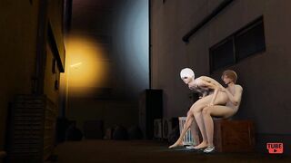 Tokyo Ghoul Yaoi- Kaneki gets fucked in an alley at night - Asian Japanese Manga anime video game gay pron