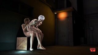 Tokyo Ghoul Yaoi- Kaneki gets fucked in an alley at night - Asian Japanese Manga anime video game gay pron