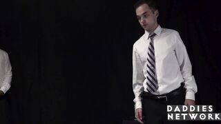 Twink Receives Disciplinary In The Form Of Dildos And Spanking