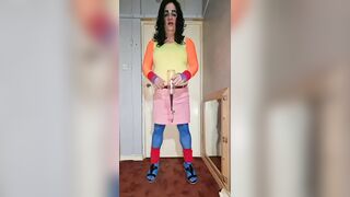 sissy gay crossdresser will not stop swallowing his till you feed him yours and on cam for the world to see