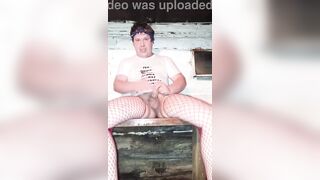 Very intense Russian gay masturbation! Gay spanked his balls to cum! - 6 image