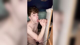 Big Dildo for a Twink Slut! - 1 image