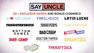 SayUncle - Cute Twink StepGrandson Dakota Lovell Rimming And Bareback Fucking His Old StepGrandpa