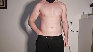 BUFF & BALD! Hunk PhantomGentX Strokes His Massive GIANT COCK On Camera - 1 image