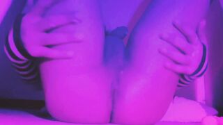 I'm having fun with my hole using lubricant. Femboy twink