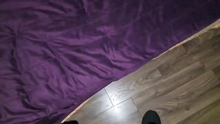 Hot Hunk PhantomGentX Visits Parents and Teasingly Strokes Huge Cock