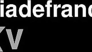 Gay with socks playing with his machine - 1 image