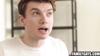 Buff stepdad fucked in the ass