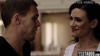 Big tits MILF and bisexual husband have three way with teen twink - 3 image