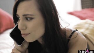 Sexy teen Aidra Fox proves to boyfriend she is lesbian