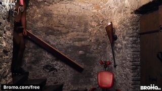 Two Sexy Muscle Gay Men Fool Around At There Sex Dungeon Room - BROMO
