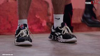 twink bondage, master macho, cum control with blond twink bdsm fetsih