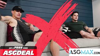 NEXT DOOR TABOO - Stepbro's Fuck Session - Beefy Muscle Helps Jock Cope - 2 image