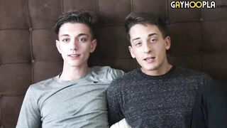 Two hot twinks make love - 1 image