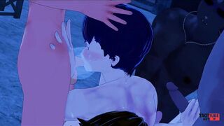 Kageyama from Haikyuu in a Orgy with 5 mens Yaoi Video - Asian Japanese Manga Anime Hentai Gay Porn