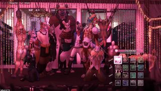 Spellbound [ GAY furry Hentai Game PornPlay ] Ep.1 stripped and bukkake BDSM orgy in front of the crowd