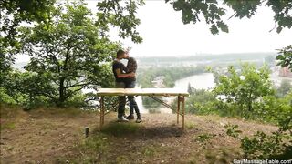 Will Starts Giving Him A Blowjob While Elijah Jerks Him Off