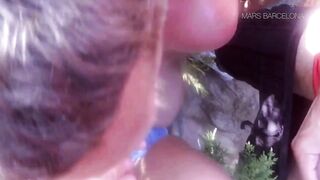 Gay Outdoors blowjobs. A lot of big dicks in my mouth! Full big video