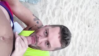 Gay Outdoors blowjobs. A lot of big dicks in my mouth! Full big video