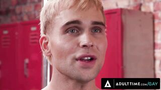 ADULT TIME - 6 Muscular Firefighters GANGBANG Handsome Jock! WILD BLOWBANG AND BAREBACK BUTTFUCKING!