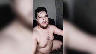 Watch as the delivery boy's tiny dick gets stuffed and creampied in a hot double feature!