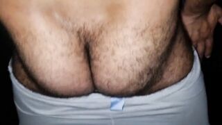 Interracialbarebackfucked in the gloryhole by a long, dark cock