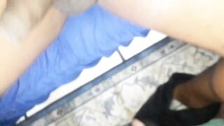 Watch this chubby white guy take on a black trucker in intense anal action with a bear-sized cock