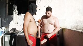 Watch these two amateur sluts go wild on the Favela Rooftop in a Double Feature - 2 image
