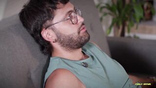 Camilo Brown & Rigo Avela dominate and fist their way to a raw, squirting creampie