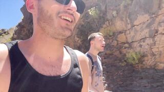 Two Hung German Jocks Bareback Cum-swapping in Abandoned building