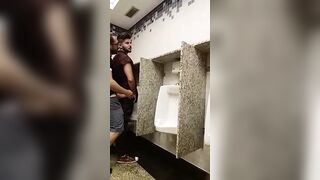 breeding a slut in a Public Bathroom - 1 image