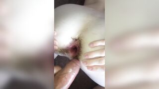 Cum on the hairy hole of a young student!!!!!!!!! - 8 image