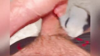 Oozing precum from my monster cock - 7 image