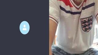 Skype fun with a horny slut