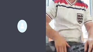 Skype fun with a horny slut