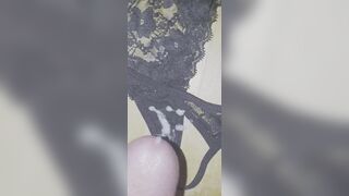 Cumming on very dirty Teen Thong from Cousin Dau - 10 image