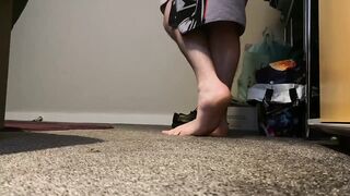 Fresh Feet and Soles After Showering