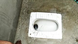 Big cock pissing and masturbation in bathroom - 2 image