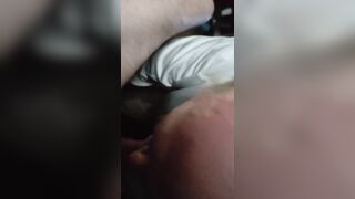 Guy I met on line has a huge cock and dirty talking mouth. Watch me please him. - 3 image