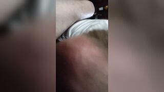 Guy I met on line has a huge cock and dirty talking mouth. Watch me please him. - 5 image