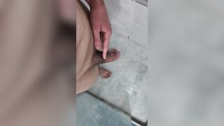 Cleaning my dick in the shower - 3 image