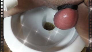 Shower enema in the toilet - 5 image