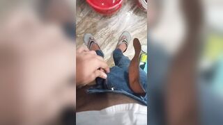 Indian boy pissing from his dick - 2 image