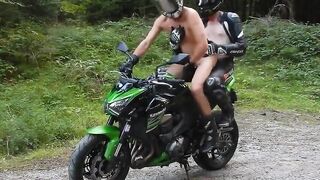 Fuck on the motorbike - 10 image